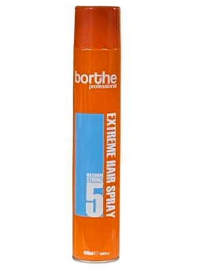 Borthe Professional Extreme Hair Spray Maximum Strong 5 400 ml