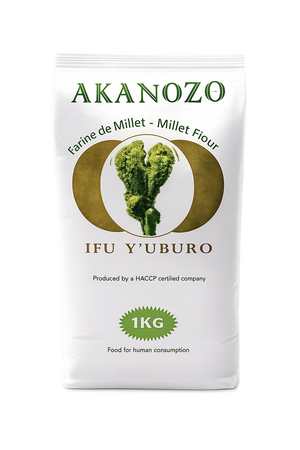Akanozo Millet Flour Rwanda 1kg