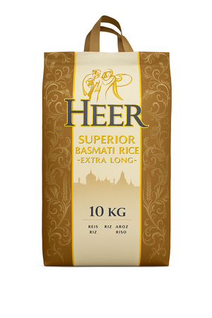 Heer Superior Basmati Rice Extra Long 10 KG