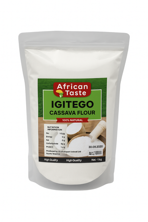 African Taste Bio Cassava Flour Igitego Rwanda 1kg