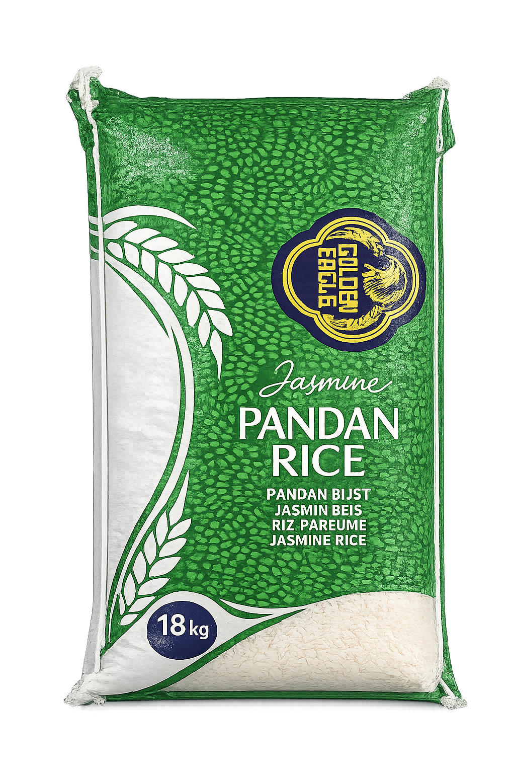 Golden Eagle Jasmine Pandan Rice 18 KG