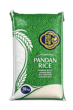 Golden Eagle Jasmine Pandan Rice 18 KG