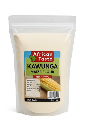African Taste Kawunga Bio Maize Flour Uganda 1kg