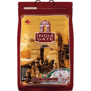 India Gate Basmati Rice Classic 5 kg