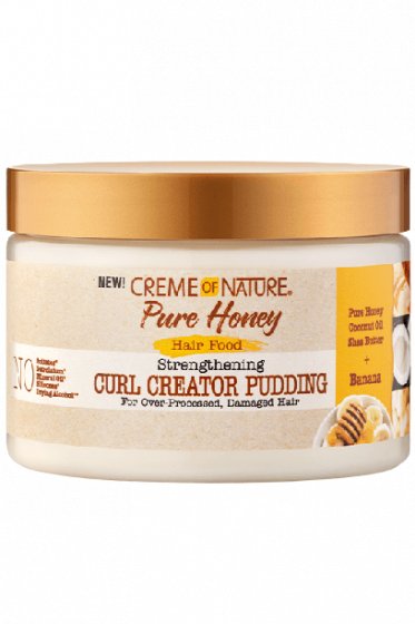 Creme of Nature Pure Honey Hair Food Curl Creator Pudding 11.5oz.