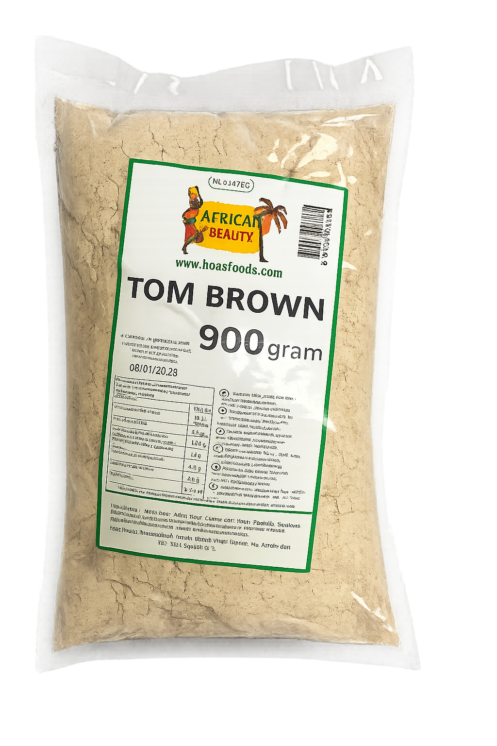African Beauty Tom Brown 900 g