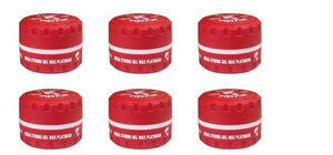 Detreu Hair Gel Wax Mega Strong Platinum 6 pieces