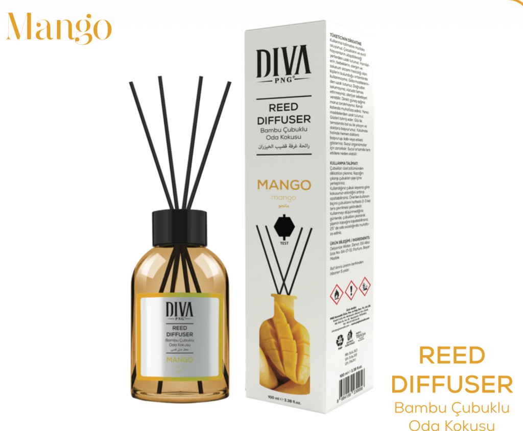 Diva Reed Diffuser Mango 100 ml