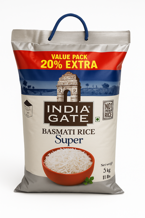 India Gate Basmati SUPER Rice 5 kg