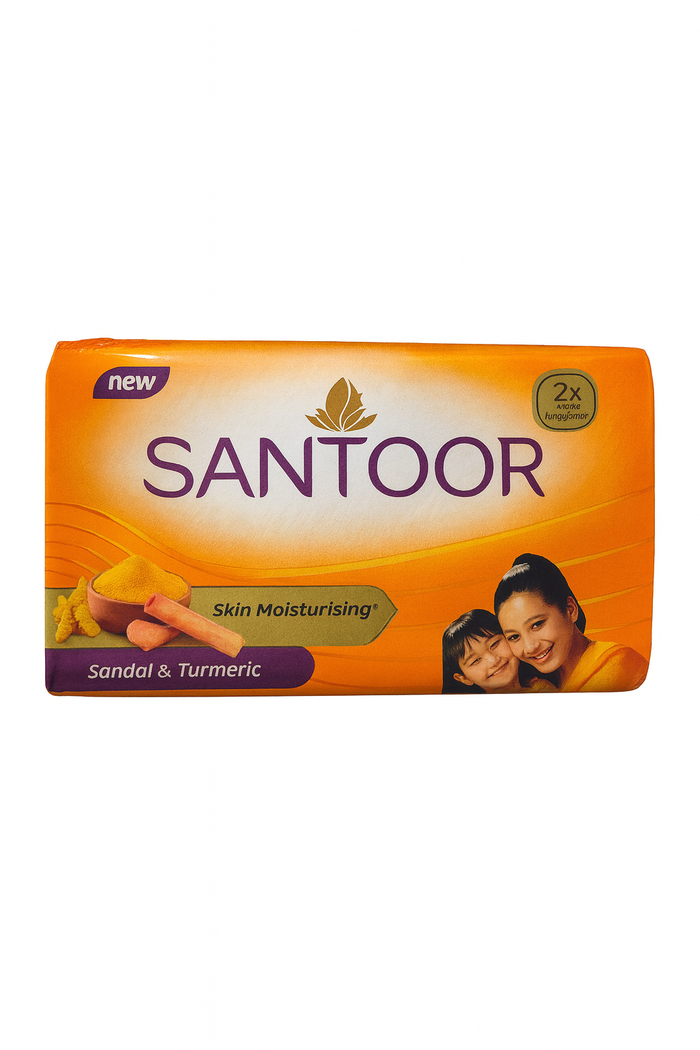 Santoor Sandal and Tumeric Soap 150 g