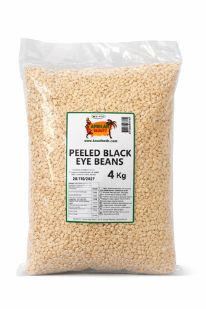 African Beauty Peeled Eye Beans 4 kg