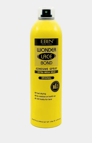 Ebin Wonder Lace Bond Spray Extra Mega Hold Original 180ml - Africa Products Shop