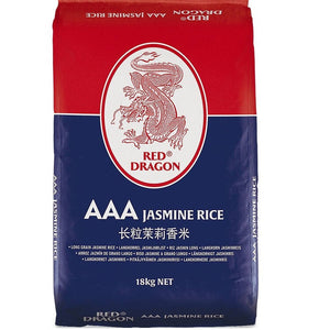Red Dragon AAA Jasmine Rice 18 kg