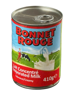 Bonnet Rouge Evaporated Milk 410 g