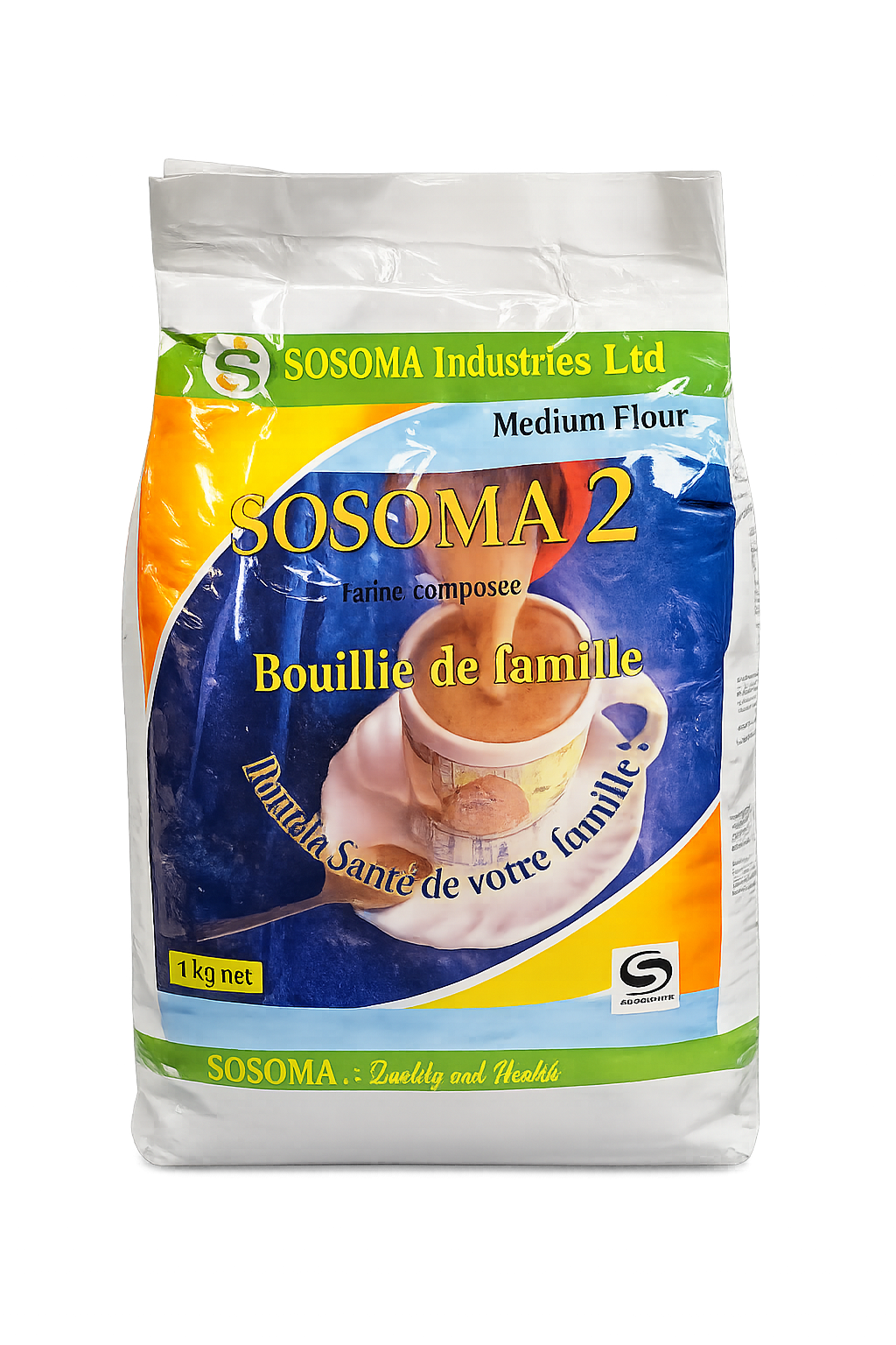 Sosoma 2 Bouillie de famille 1kg