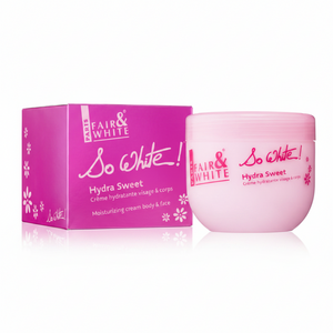 So White! F&amp;W Hydra Sweet Moisturizing Cream Jar 400 ml