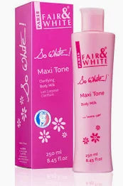 Fair and White So White Maxi Tone Clarifying Body Milk 250 ml