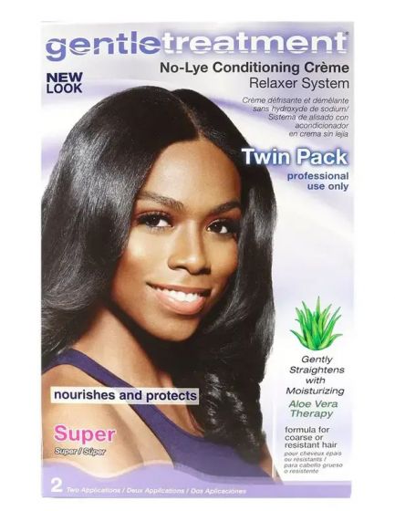 Gentletreatment No-Lye Conditioning Crem Twin Pack Super