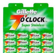 Gillette 7 O'Clock Permasharp Stainless Shave 60 blades