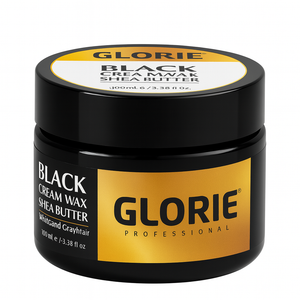 Glorie Cream Shea Butter Hair Color Wax Black 100 ml