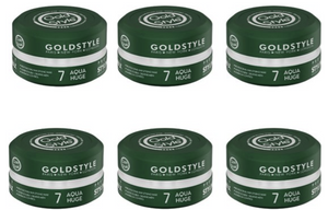 GOLD STYLE WAX AQUA HUGE 6 Stuks