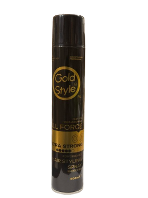 Gold Style Full Force Ultra Strong Hair Styling Spray 06 400 ml