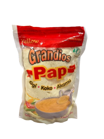 Grandios Pap Yellow Ogi Koko Adamu 500g