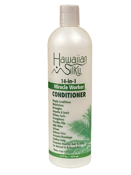 Hawaiian Silky 14-in-1 Miracle Worker Conditioner 474ml - Africa Products Shop