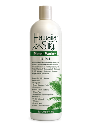 Hawaiian Silky Miracle Worker 14-IN-1 No Drip Activator and Moisturizer 948 ml