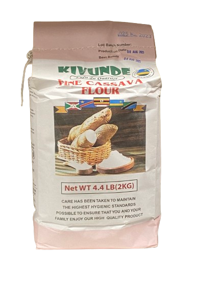 Kivunde Fine Cassava Flour Burundi 2 kg