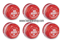 MR REBEL 02 HAIR STYLING WAX 6 PIECES