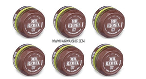 MR REBEL 07 HAIR STYLING WAX MATTE 6 PIECES