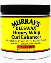 Murray's Beeswax Honey Whip Curl Enhancer with Coconut Oil &amp; Shea Butter 453 g