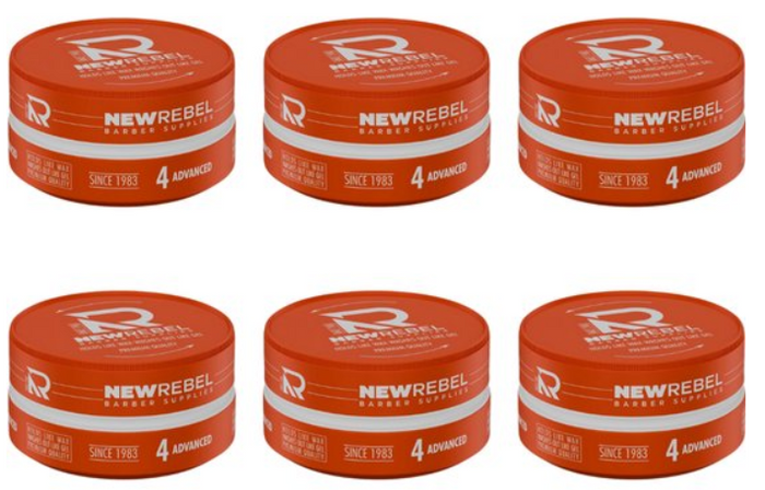 New Rebel Hair Styling Wax Advanced 2 Ultimate 6 pieces