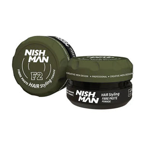 Nishman Hair Styling Fiber Paste Pomade F2 100 ML