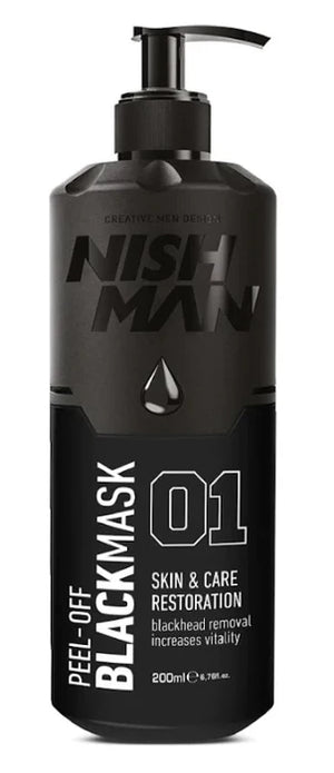Nishman Black Mask Peel off mask 200ml