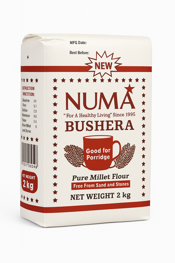 Numa Bushera Pure Millet Flour Uganda 2kg