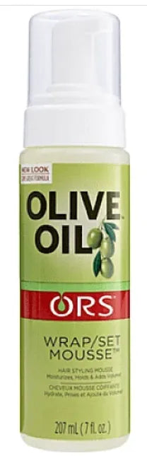 ORS Olive Oil Wrap Set Mousse Original Formula 207 ml