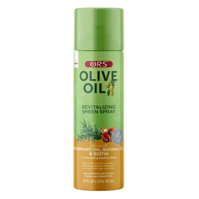 ORS Olive Oil Revitalizing Sheen Spray Rosemary Batana and Biotion Oil 284 g