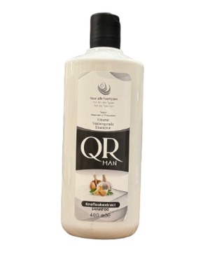 QR Man Knoflookextrat Shampoo 400 ml