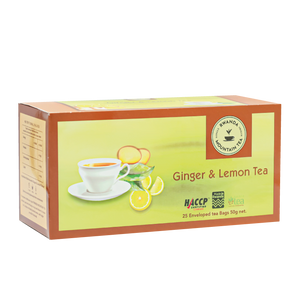 Rwanda Mountain Ginder and Lemon Tea 25 x 50 g