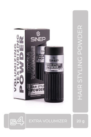 SINEP POWDER WAX SILVER MATTE EFFECT EXTRA VOLUMIZER S4 50 G