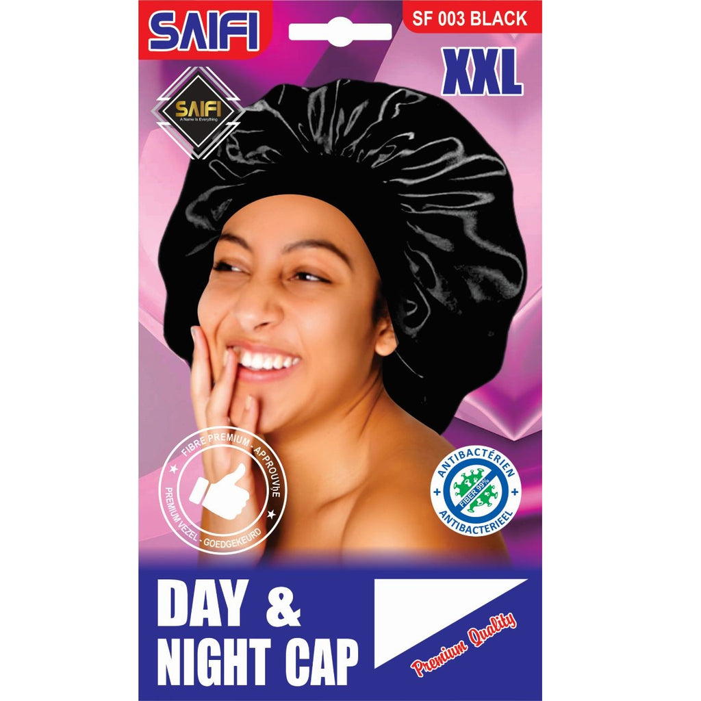 Saifi Day & Night Cap Black XXXL SF025