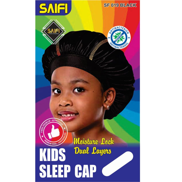 Saifi Kids Sleep Cap SF019 Black