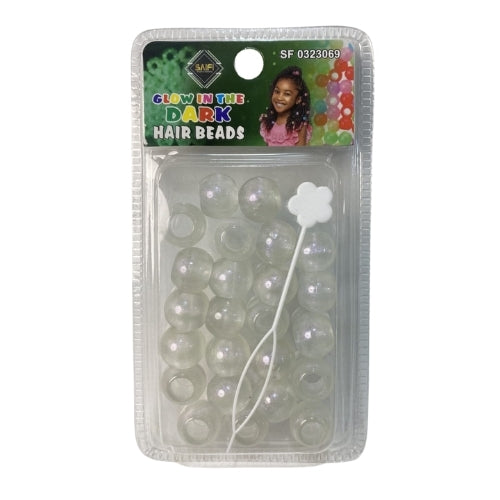 Saifi SF 0323069 Glow in the Dark Hair Beads