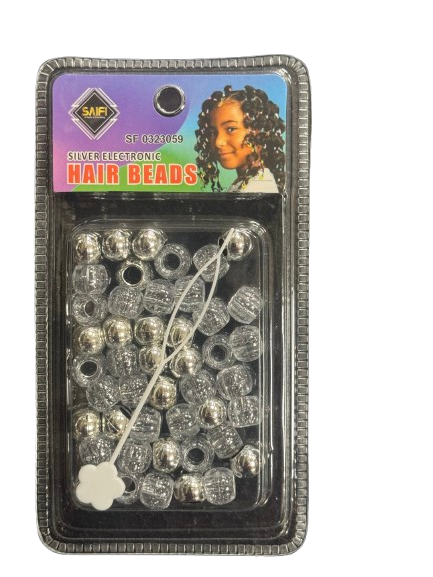 Saifi Silver Electronic Hair Beads SF 0323059