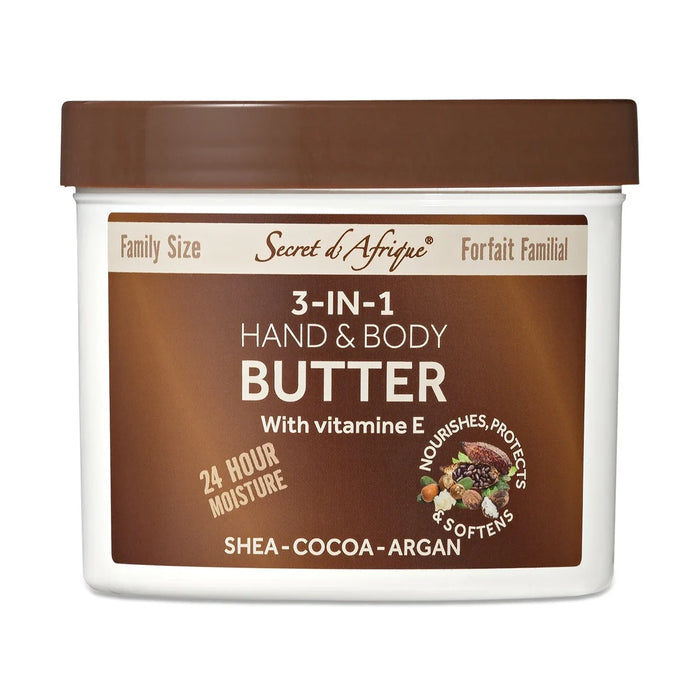 Secret d'Afrique 3 in 1 Hand & Body Butter 700g (Family Size)