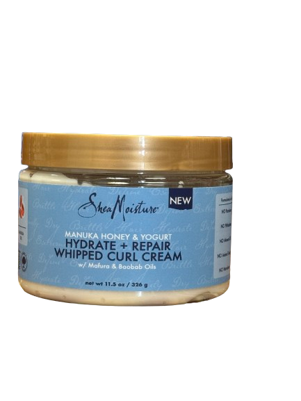 Shea Moisture Manuka Honey and Yogurt Hydrate Repair Whipped Curl Cream 326 g