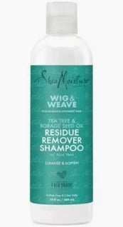 Shea Moisture Wig & Weave Tea Tree & Borage Seed Oil Residue Remover Shampoo 384 ml