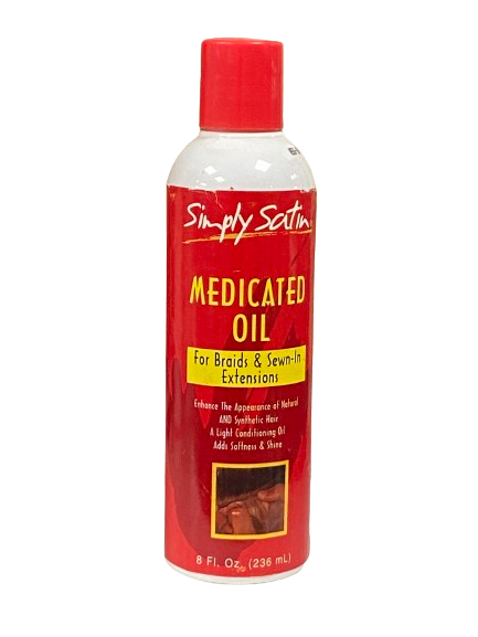 Simply Satin Medicated Oil 236 ml